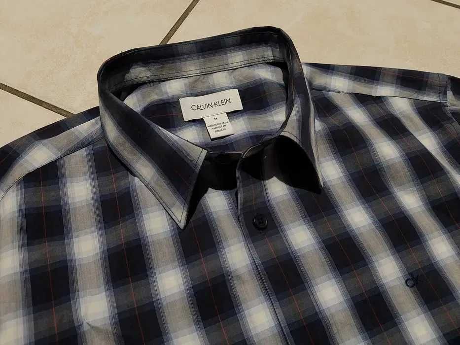 CALVIN KLEIN USA - NOWA! z LOGO Koszula Męska rozmiar L
