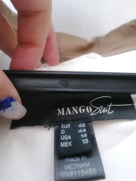 Casaco Bege da Mango