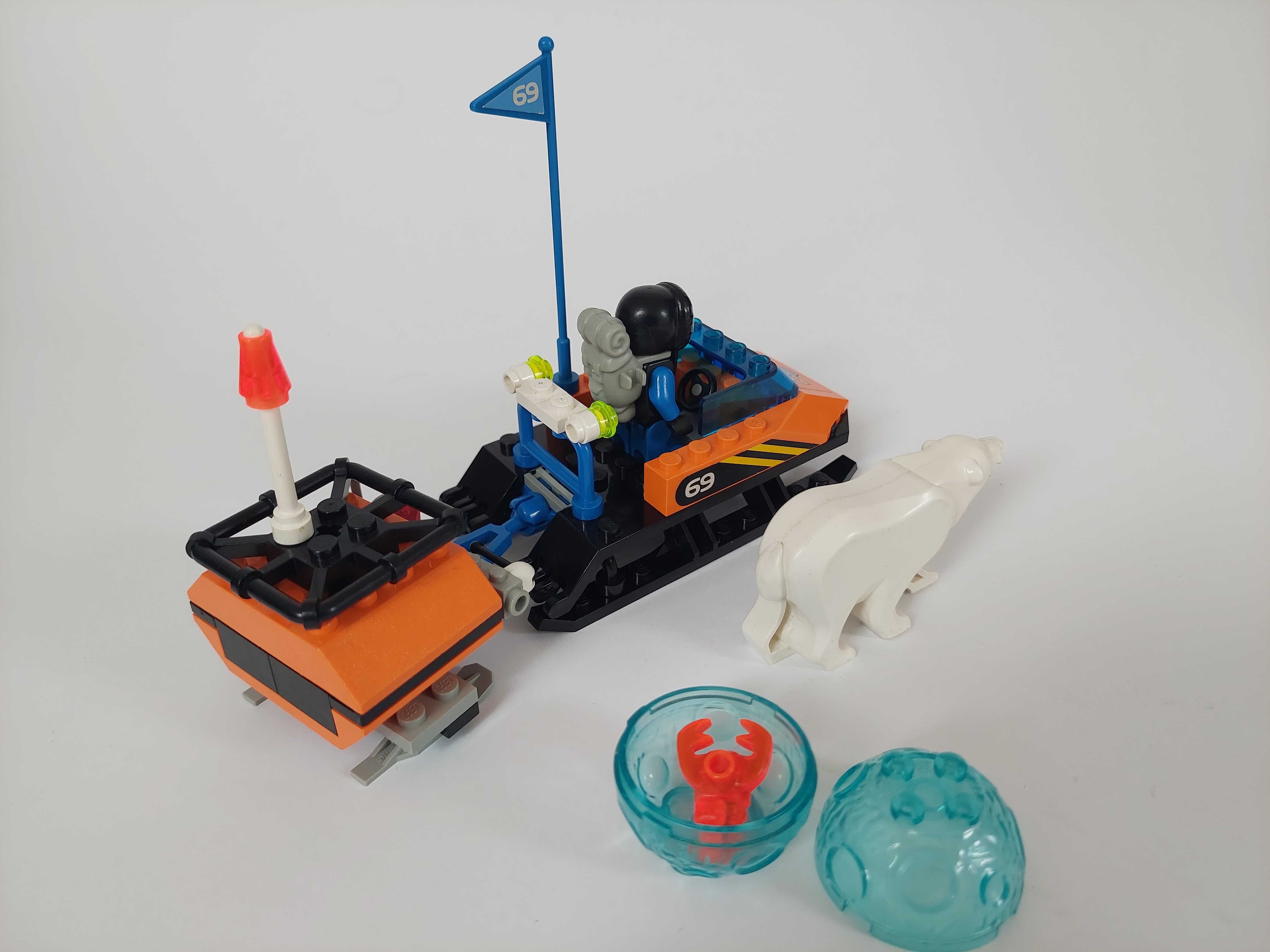 Lego Arctic 6586 Polar Scout z niedźwiedziem - 2000 r. komplet
