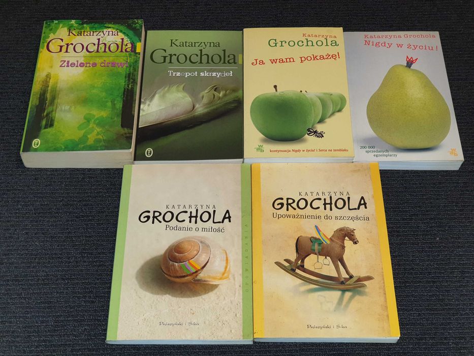 Katarzyna Grochala, 6 książek
