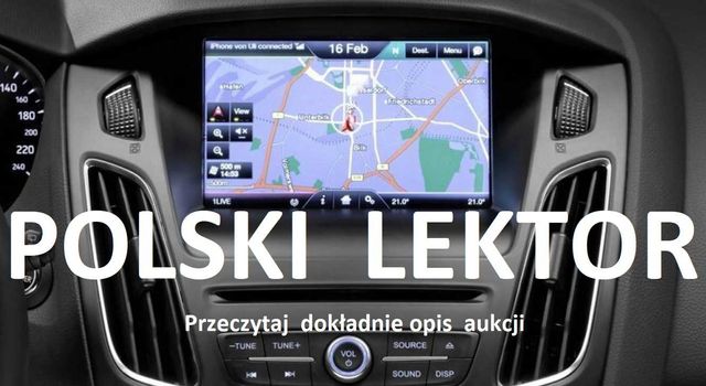 Ford Aktualizacja EU GPS F11 2023 karta Fusion F150 Focus C-Max LEKTOR