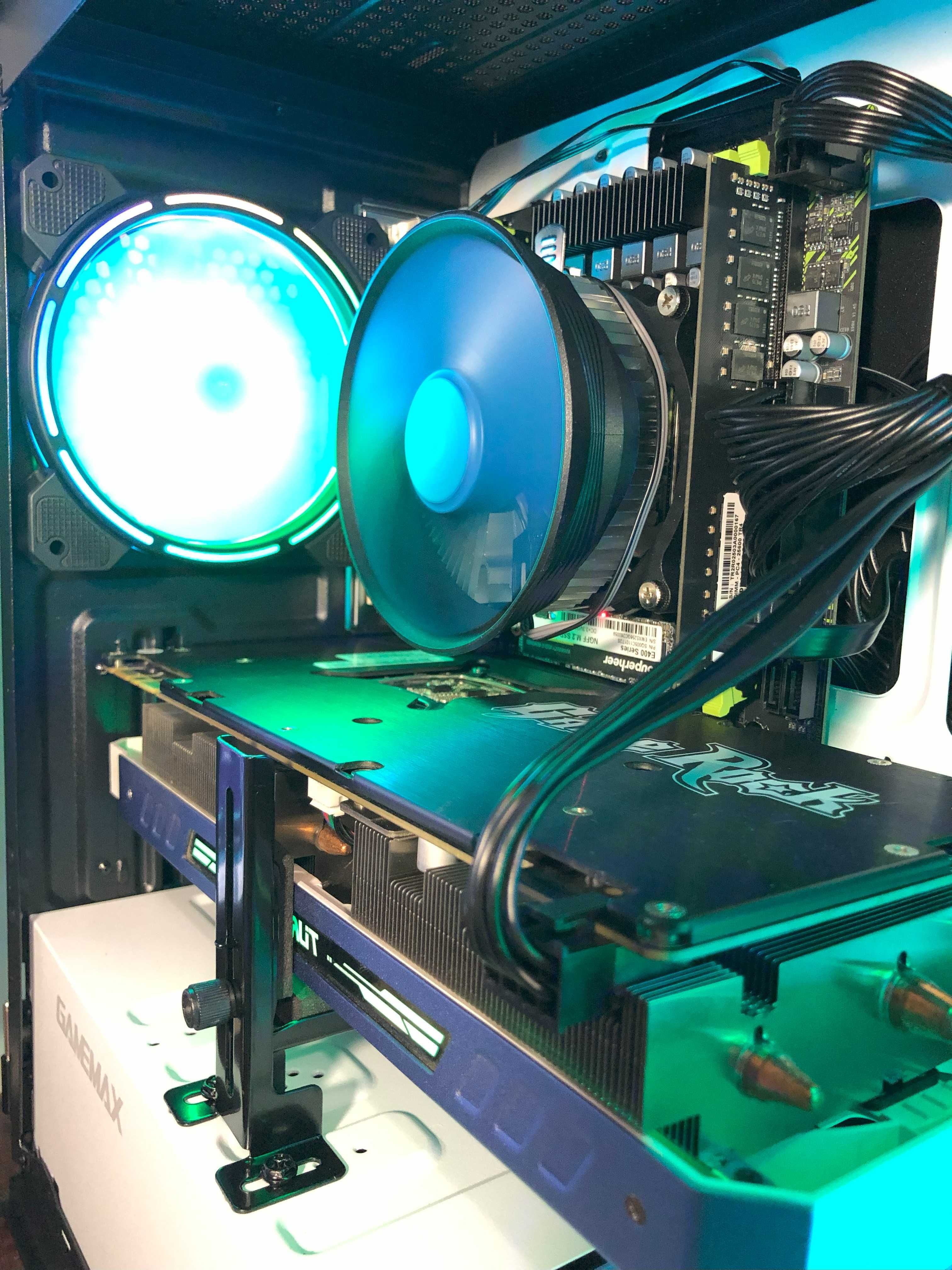 Игровой ПК Intel i7/32Gb/GTX1070/SSD256+500 компьютер системный блок