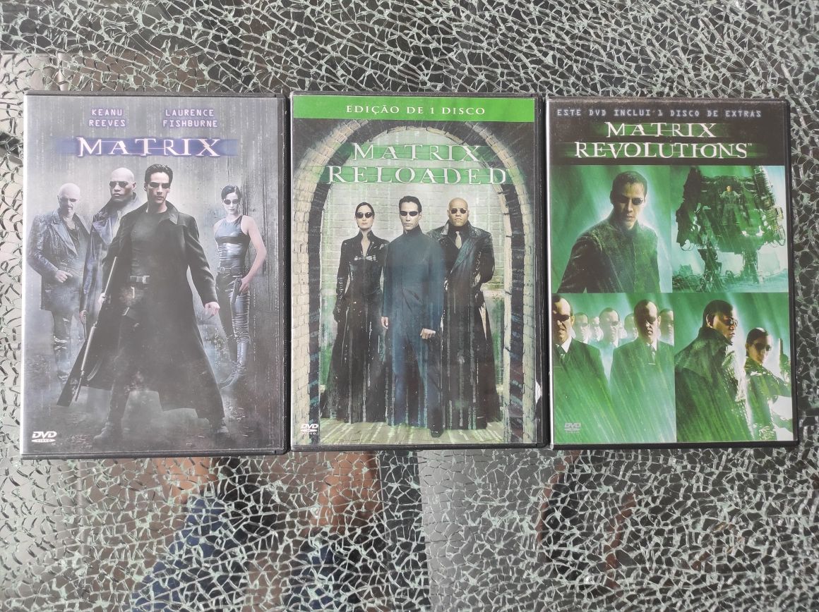 DVD trilogia Matrix
