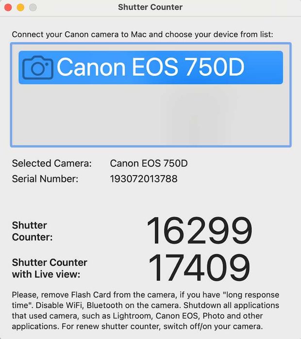 Canon 750D Máquina Fotográfica