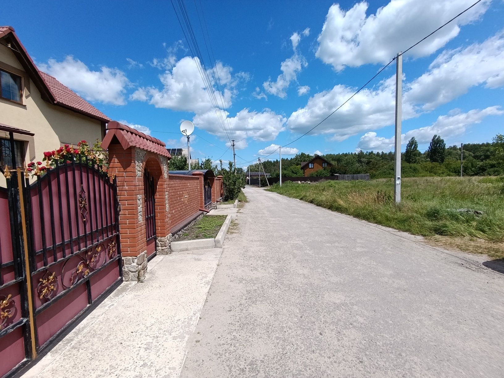 Продаж широкого участку м-н Польок в м.Обухів