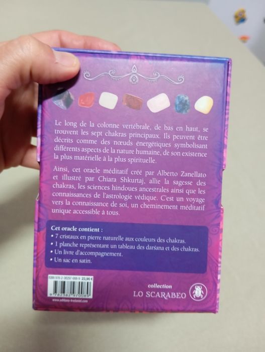 Chakras méditation Lo Scarabeo