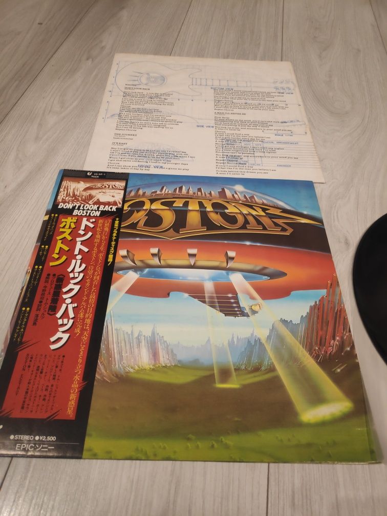 BOSTON DON'T LOOK Back Epic 253P1 Japan 
1