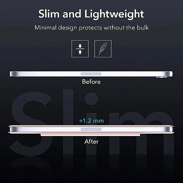 Wytrzymałe Etui magnetyczne ESR na iPad Mini 6/6.8/2021 Perfekcyjna oc