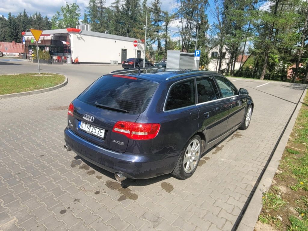 Audi A6 C6 S-line Lift 2008Rok 3.0 TDI Quattro LEDy , alcantara