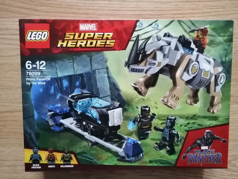 Lego Marvel Super Heroes 76099 Pojedynek z nosorożcem w pobliżu kopaln