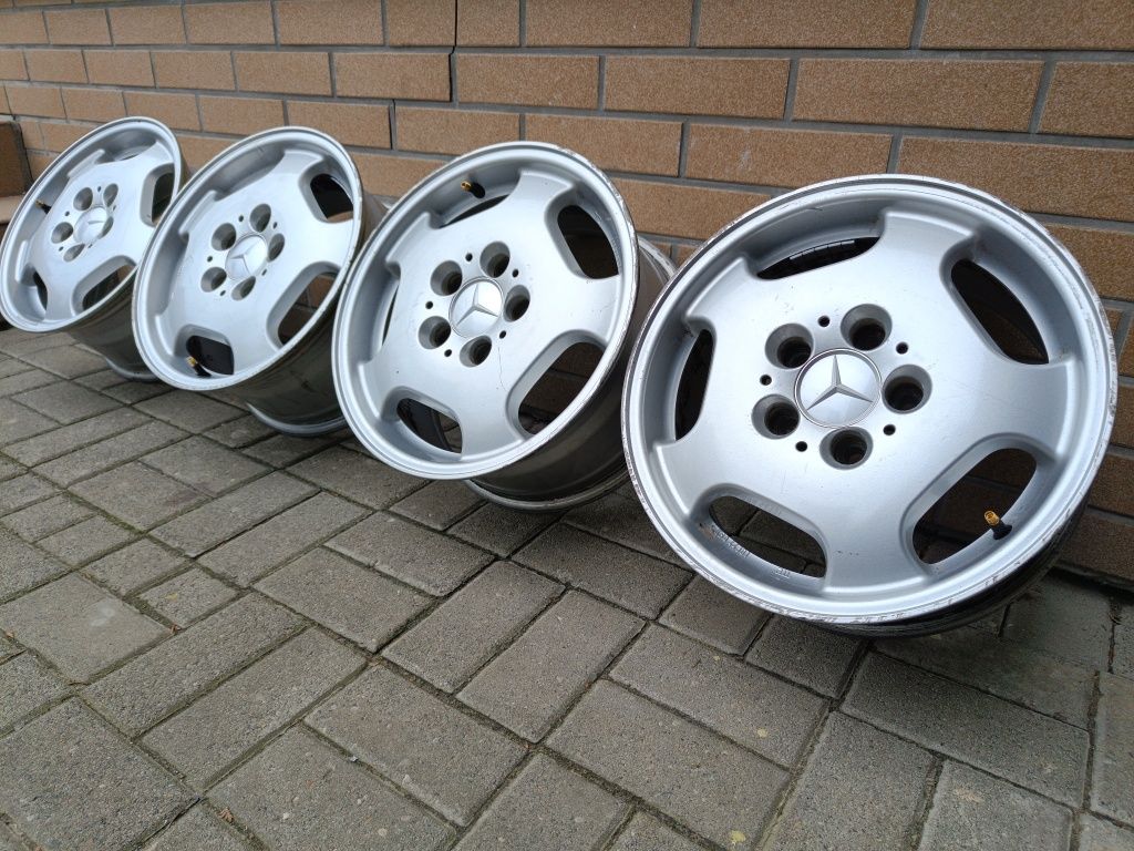 Felgi Aluminiowe 15 Cali 5x112 7Jx15H2 ET 37 - Mercedes Benz - WYSYŁKA