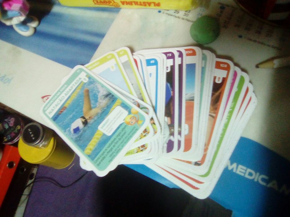 Cartas coleção de desporto pingo doce