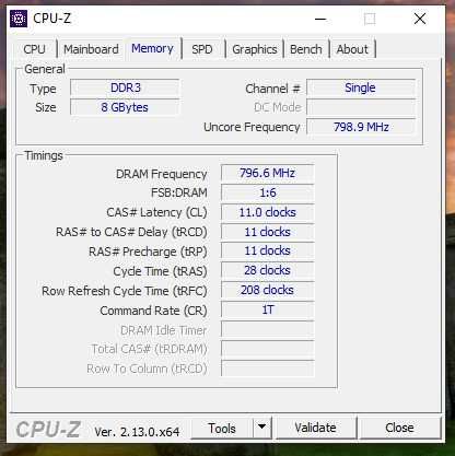 Pamięć Crucial DDR3 8Gb(4.3.25)