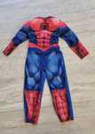 Strój 110 116 Spiderman kostium przebranie Halloween andrzejki