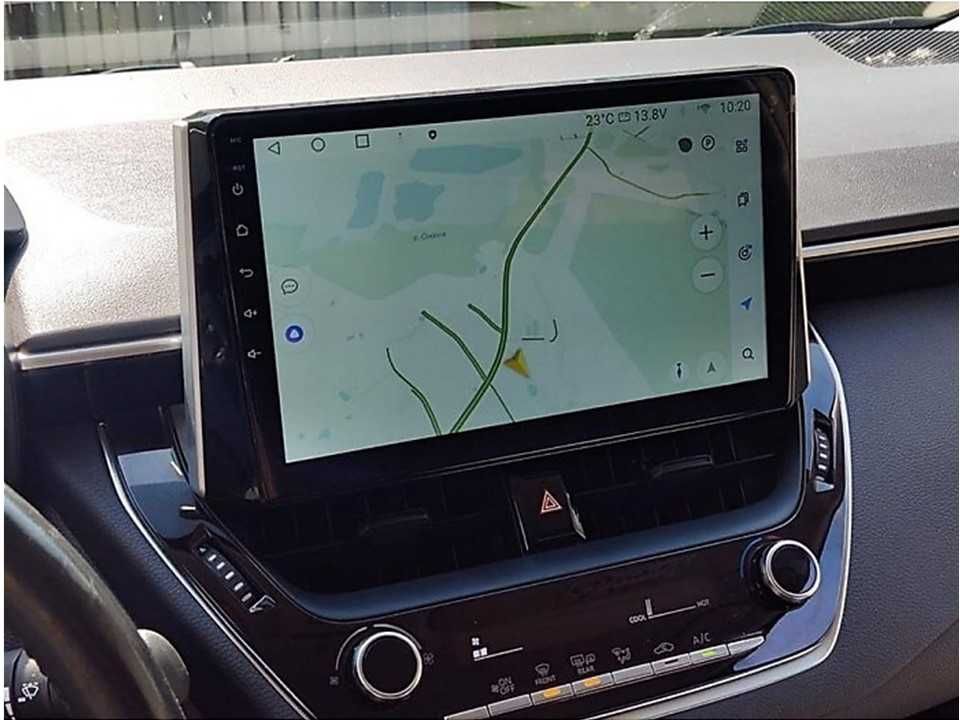 Radio samochodowe Android Toyota Corolla (10.1", UV black) 2018.-2021