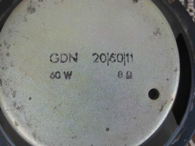 Tonsil GDN 20/60/11 głośnik 20 60 11   średnica 8Ohm 20cm oryginał