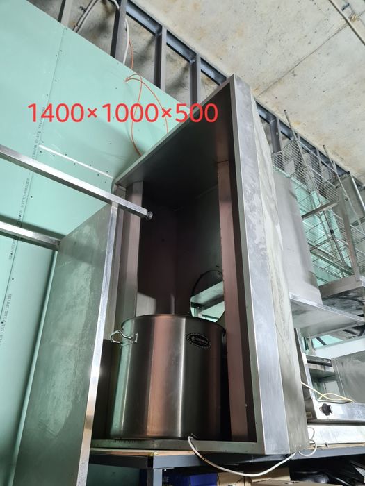 Стіл нержавійка з мийкою, меблі кухонні