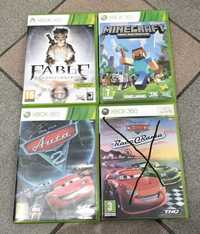 Gry na XBOX 360 - Minecraft, Cars, Auta 2, Fable