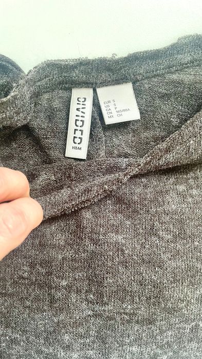 Cienki sweterek mgiełka H&M, rozmiar S