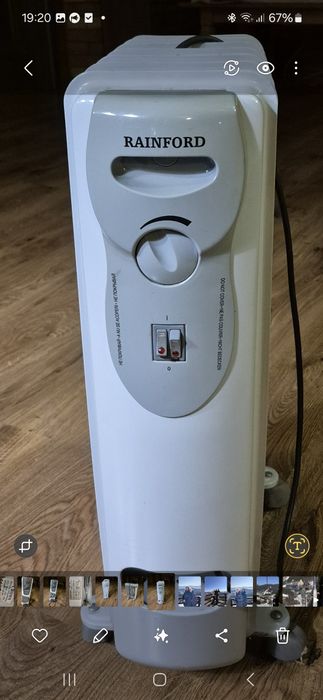 Масляный  обогреватель