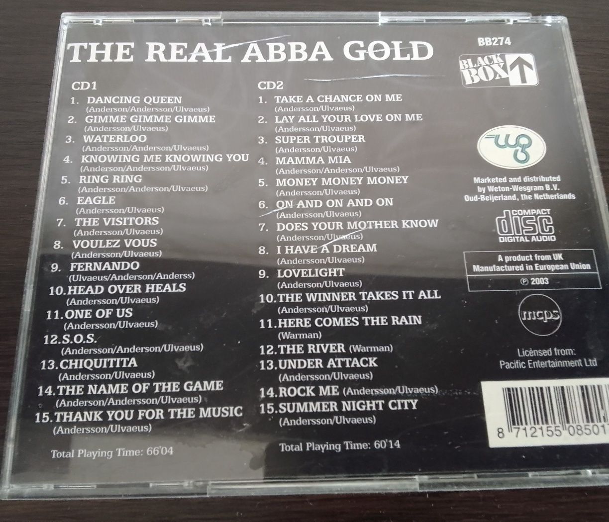 Лицензионные CD:ABBA/Ace of Base/Ateens