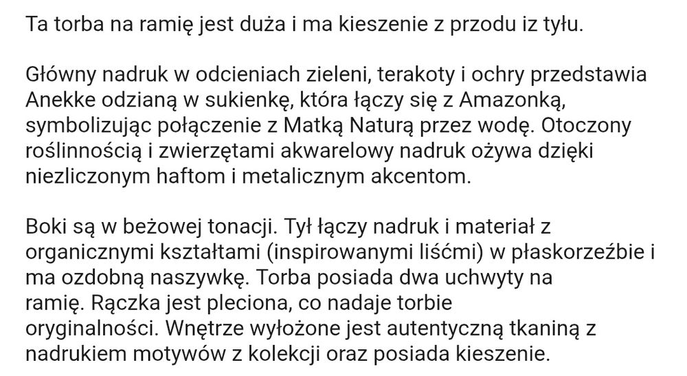 Torebka Anekke Amazonia