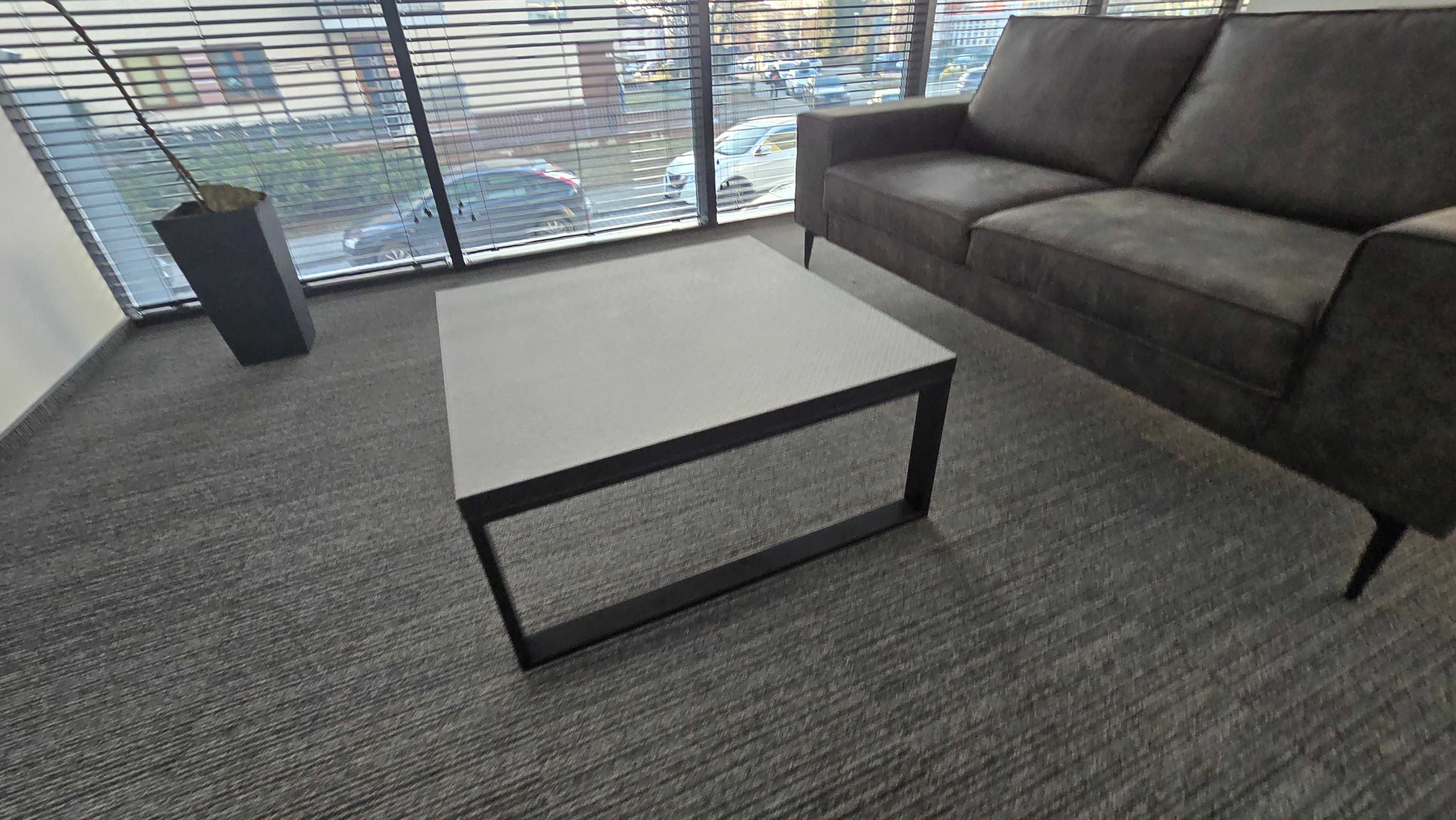 STOLIK kawowy LOFT metalowe nogi do biura i salonu_nowoczesny