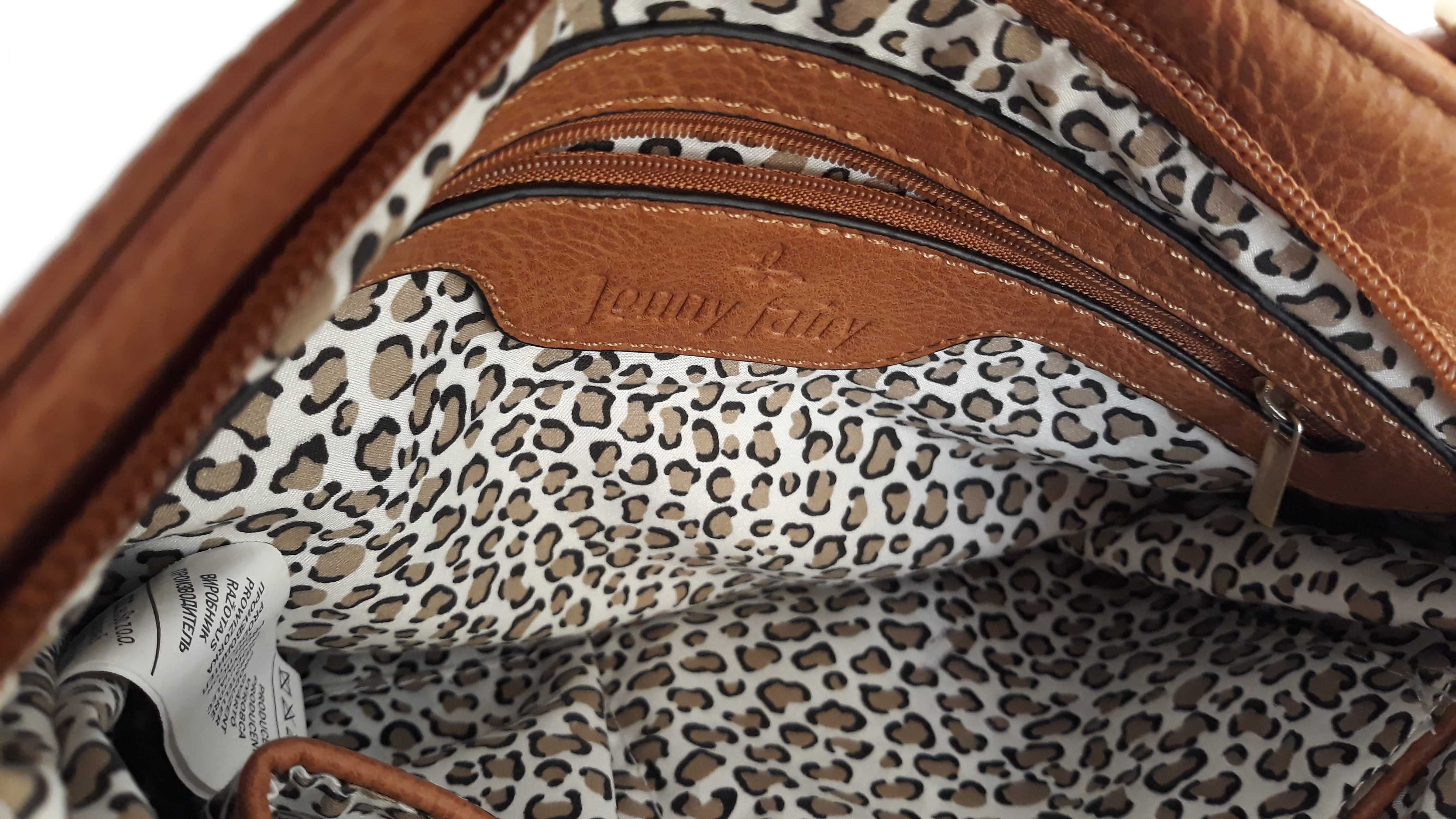 damska piękna torba skórzana NOWA Jenny Fany
