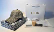 Dior Męska damska czapka z daszkiem bejsbolówka 93-25