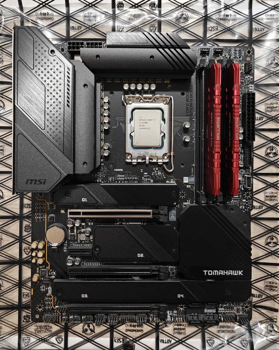 i7-12700K, Mag Z690 Tomahawk WiFi DDR4, 32GB Crucial Ballistix DDR4