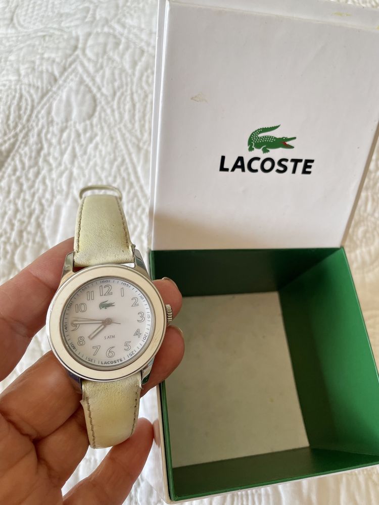 Relógio Lacoste branco