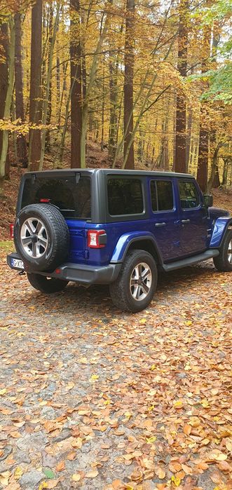 Jeep Wrangler JL Sahara 2018 – chabrowy wojownik z duszą