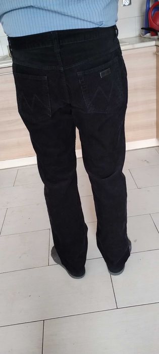 Męskie spodnie sztruksowe VANKEL Jeans – rozmiar M