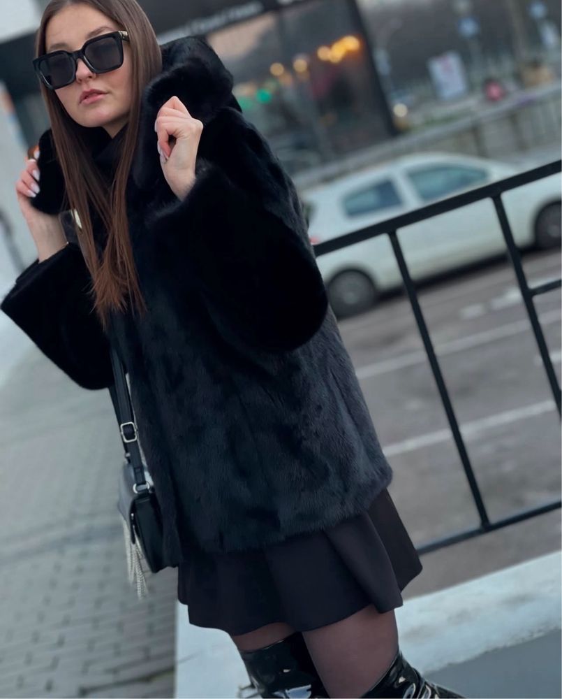 Норкова шуба автоледі Blackglama
