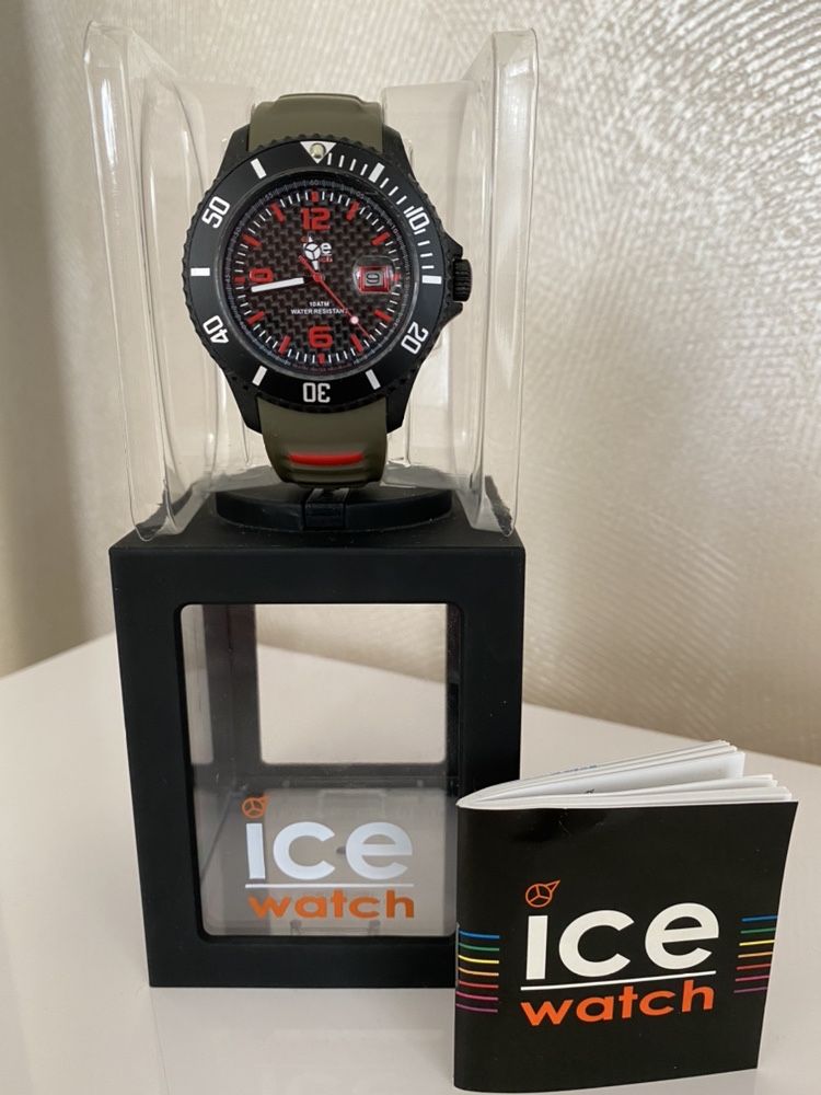 Годинник чоловічий Ice Watch Carbon оригінал хакі