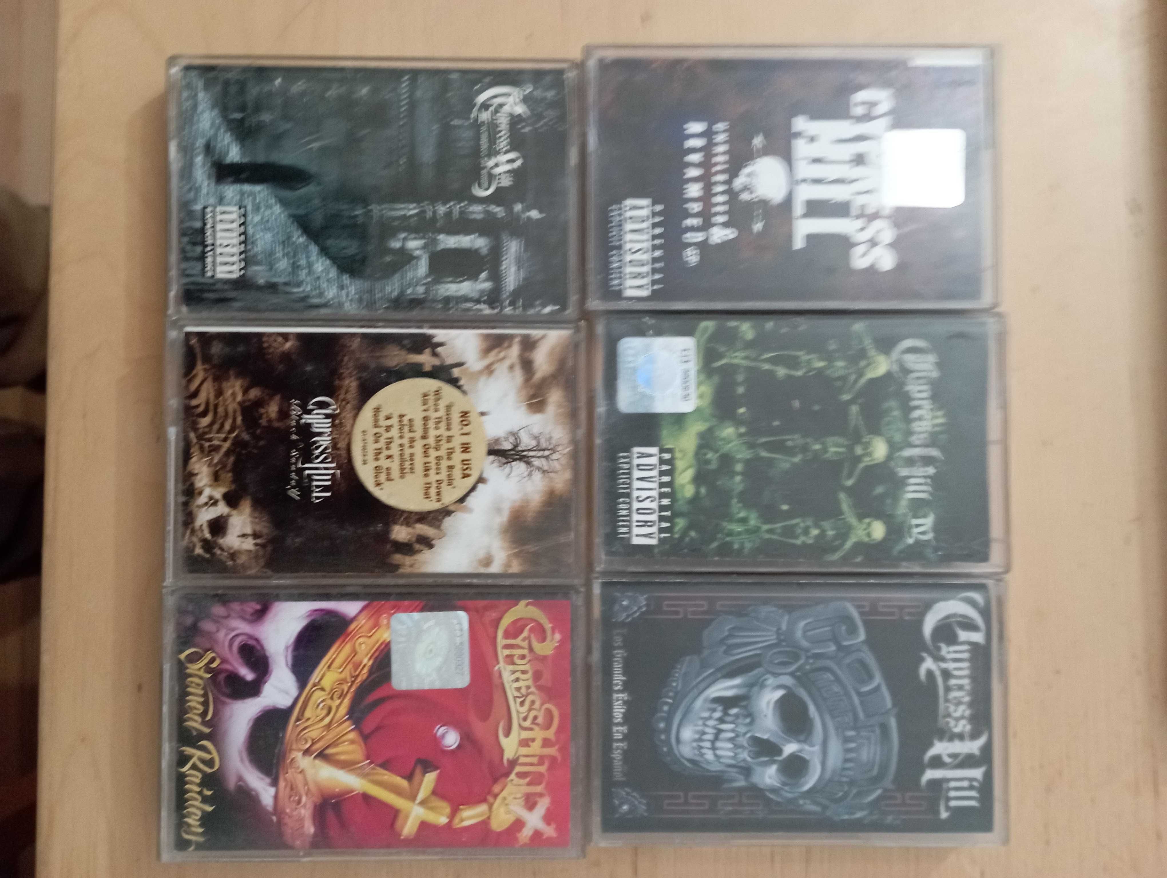 Sprzedam pakiet kaset magnetefonowych Cypress Hill.