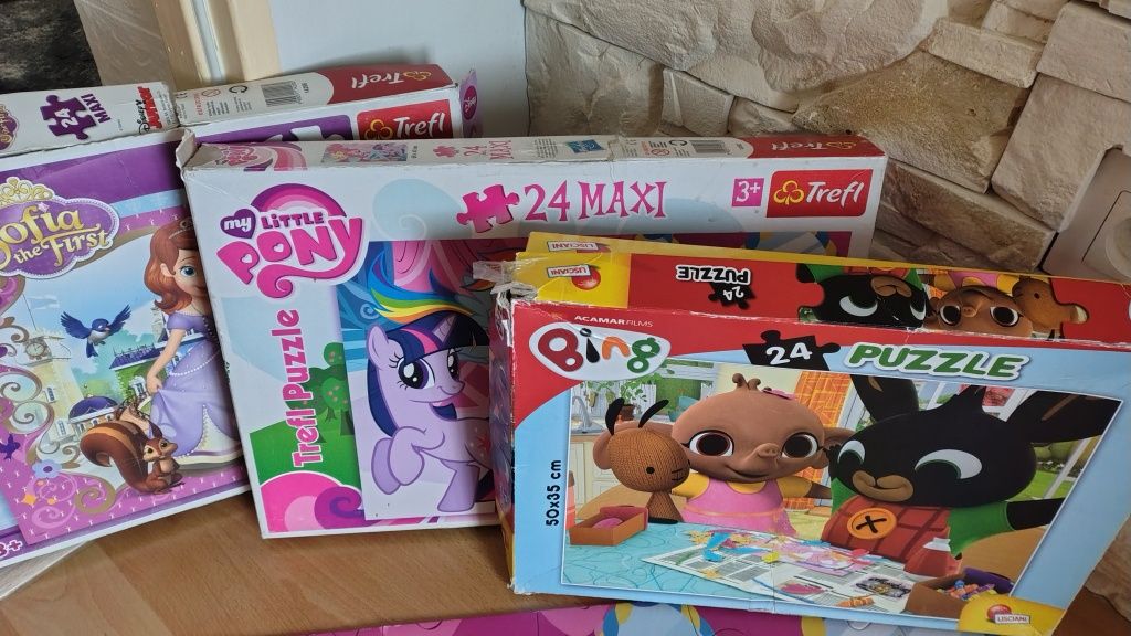 Zestaw puzzle maxi 24