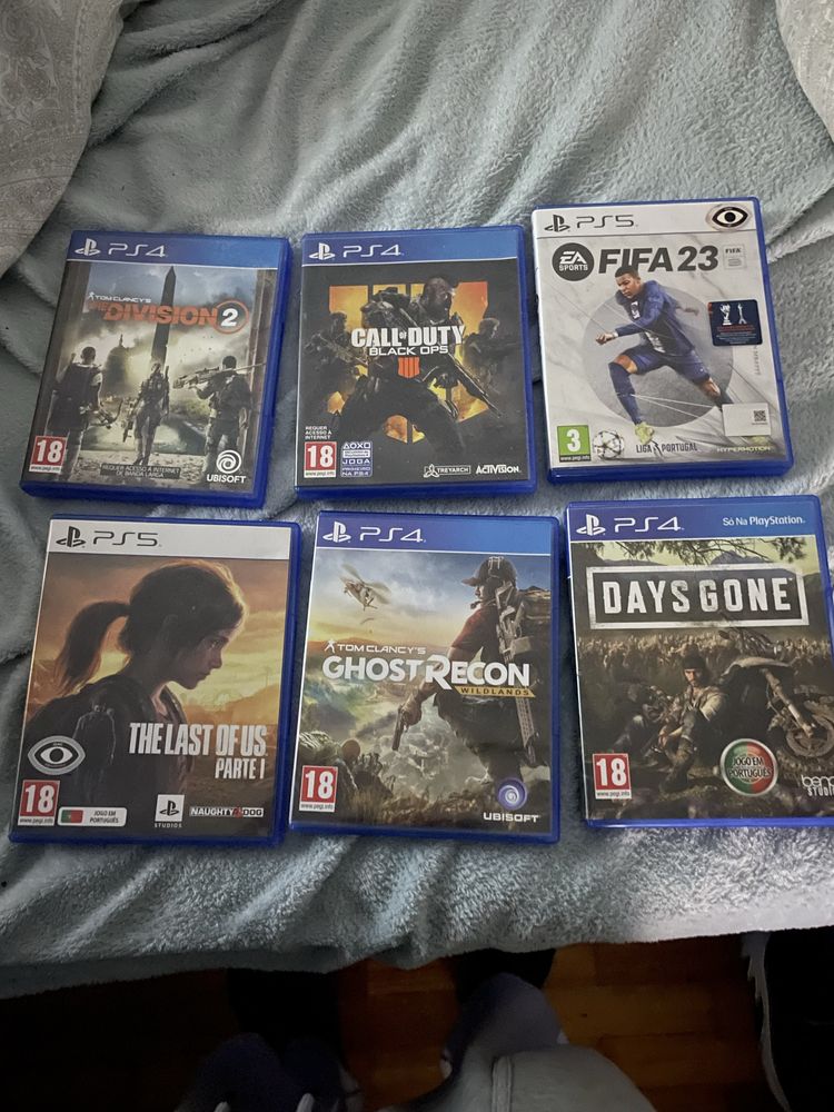 Playstation 4 pro 1tb 5 jogos