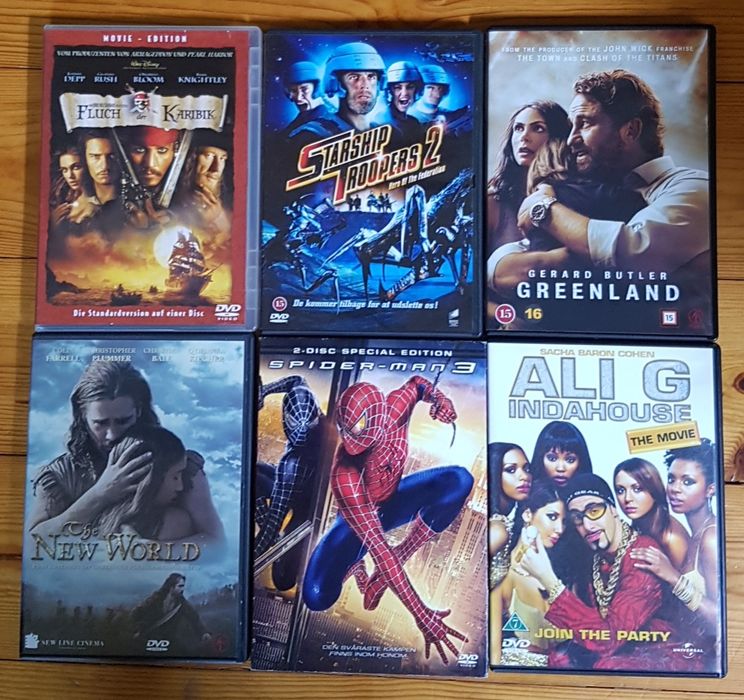 DVD Filmy Wyprzedaż kolekcji