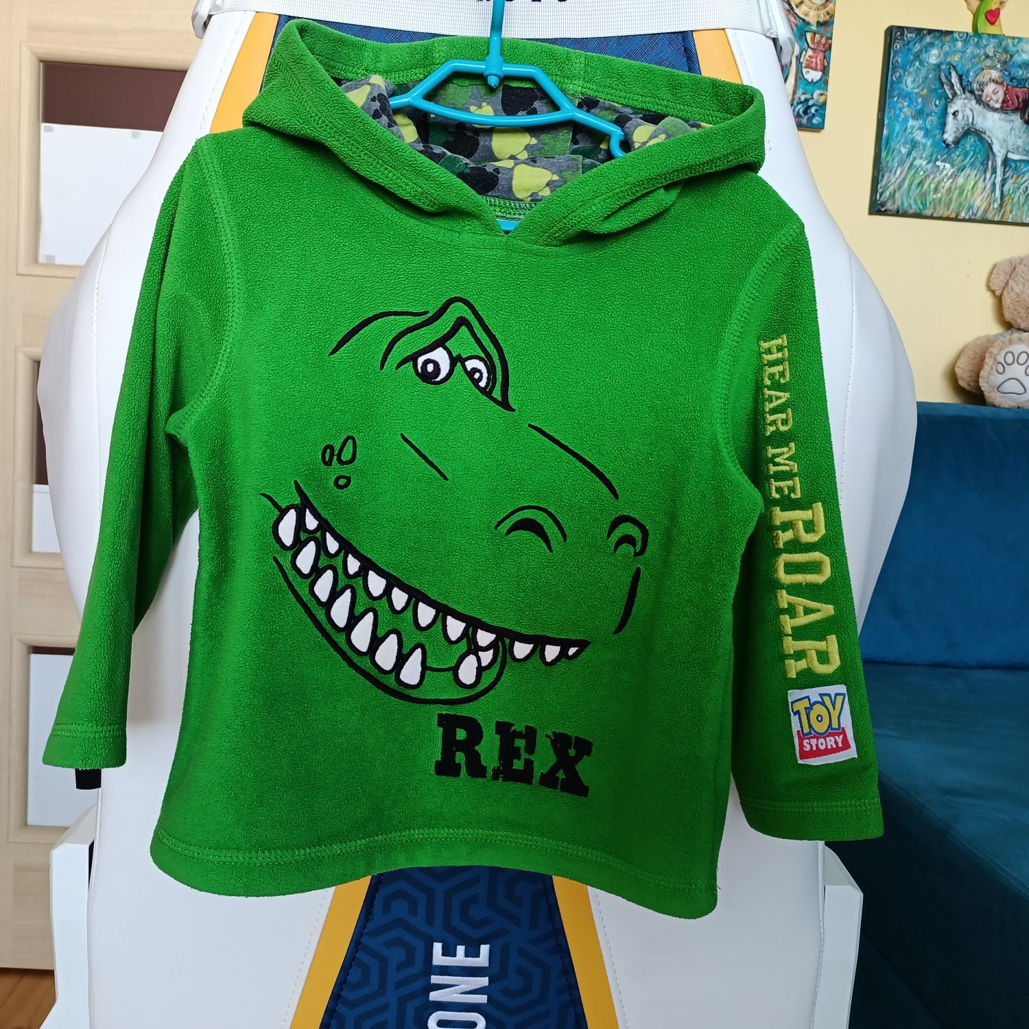 Rozm 86/92 GEORGE Bluza Toy Story Rex 1,5-2 lata