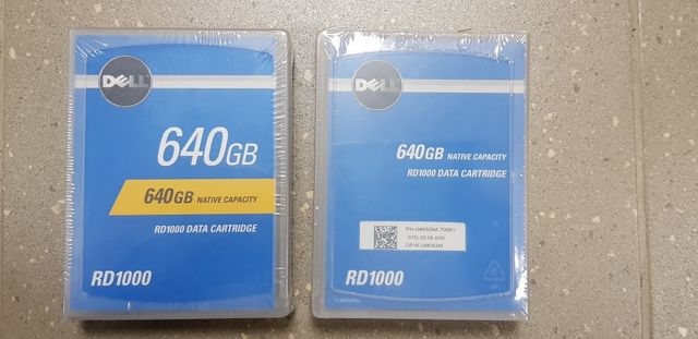 RD1000 Dell Data Cartridge 640GB nowy