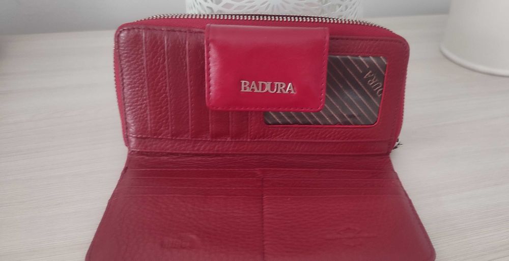 Portfel damski skórzany Badura