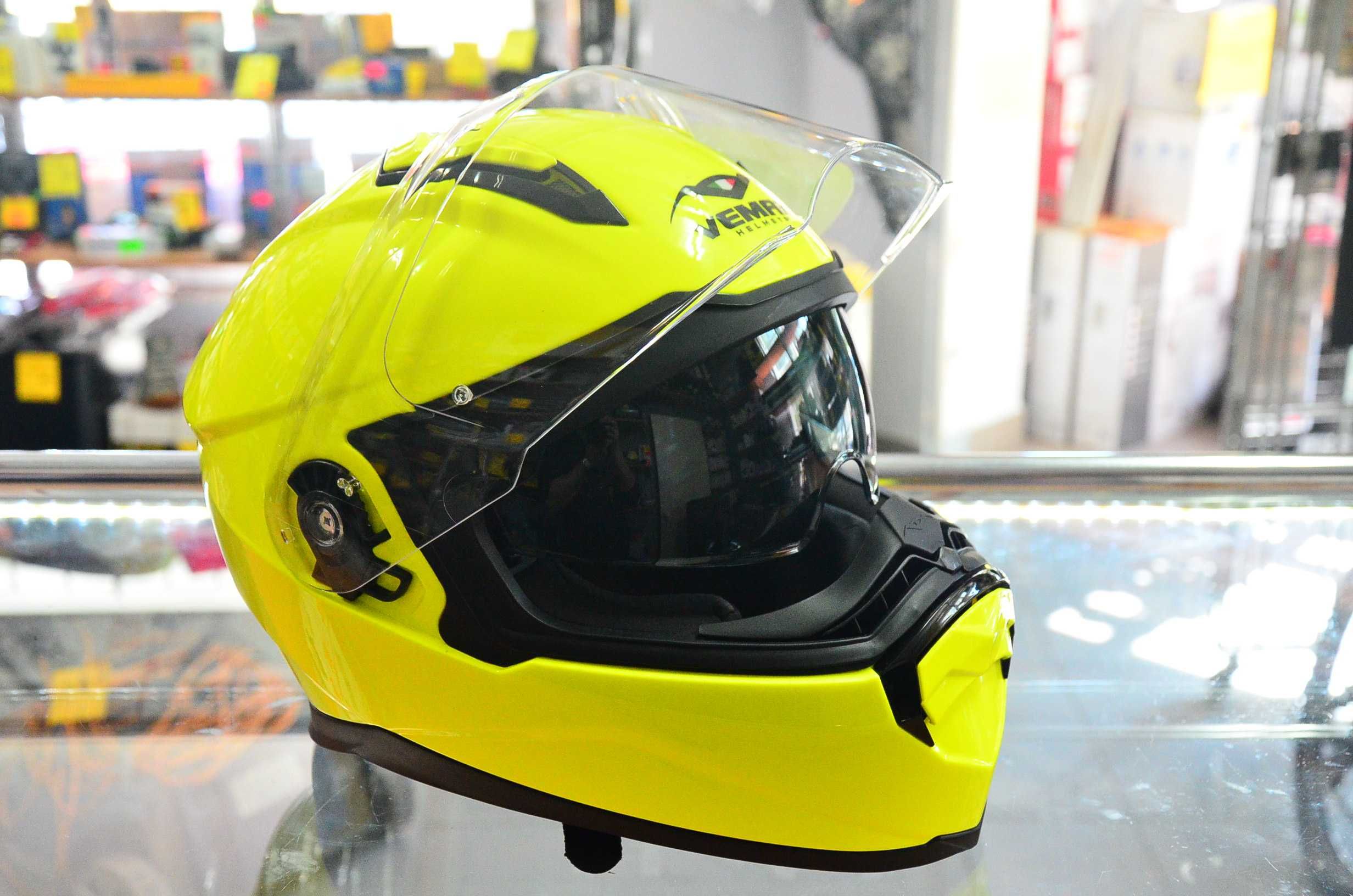 Kask motocyklowy szosowy VEMAR ZEPHIR nieużywany komis Madej Tarnów