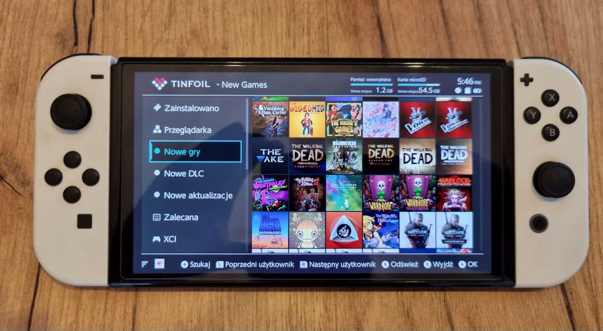 Nintendo Switch Oled + karta 256gb + CFW picofly