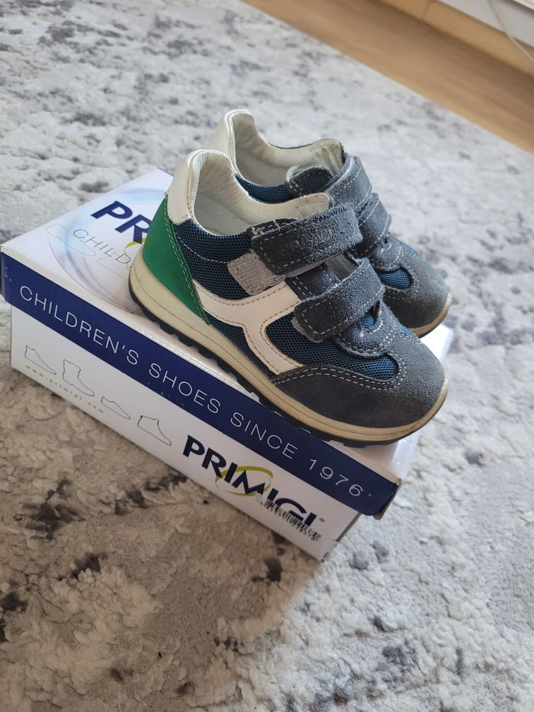 Primigi 22 adidasy sneakersy sportowe na rzep na wiosnę półbuty chłopi