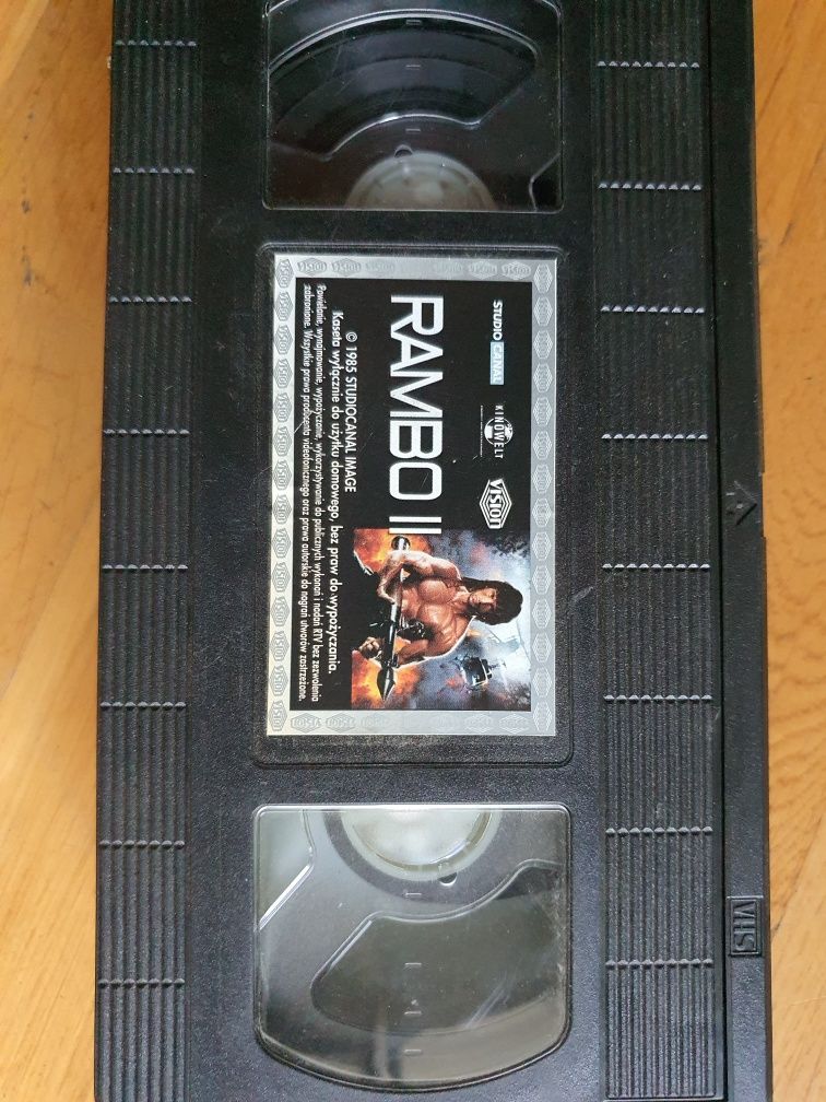 Rambo II kaseta VHS