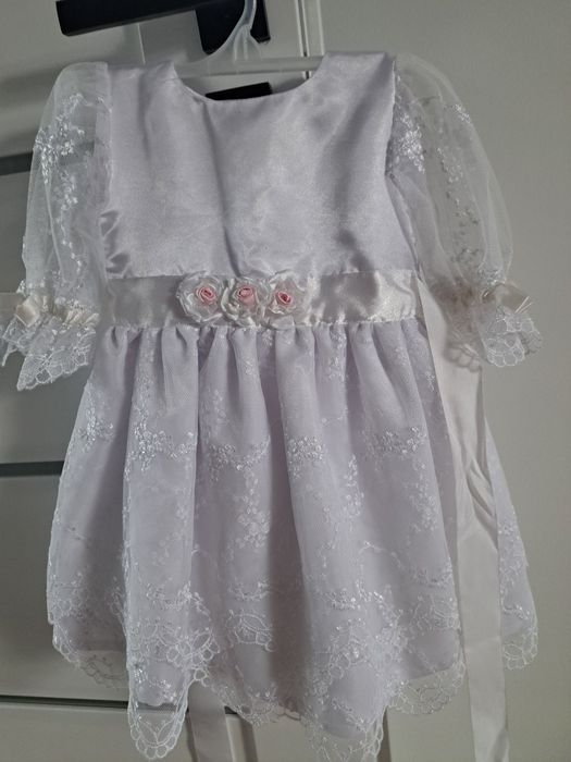 Sukienka do Chrztu komplet