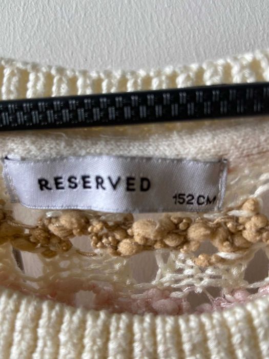 Sweterek, bezrękawnik, wielokolorowy, Reserved,