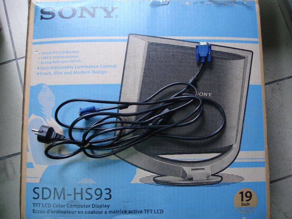 monitor sony 19 SDM-HS93