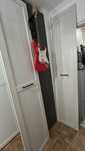 Drzwi do szafy flex black red white modrzew sibiu